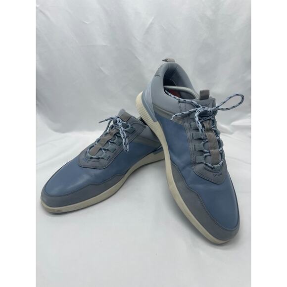 Mens Wolf & Shepherd Crossover Victory Trainer Light Blue/White Size 12 - Picture 7 of 10